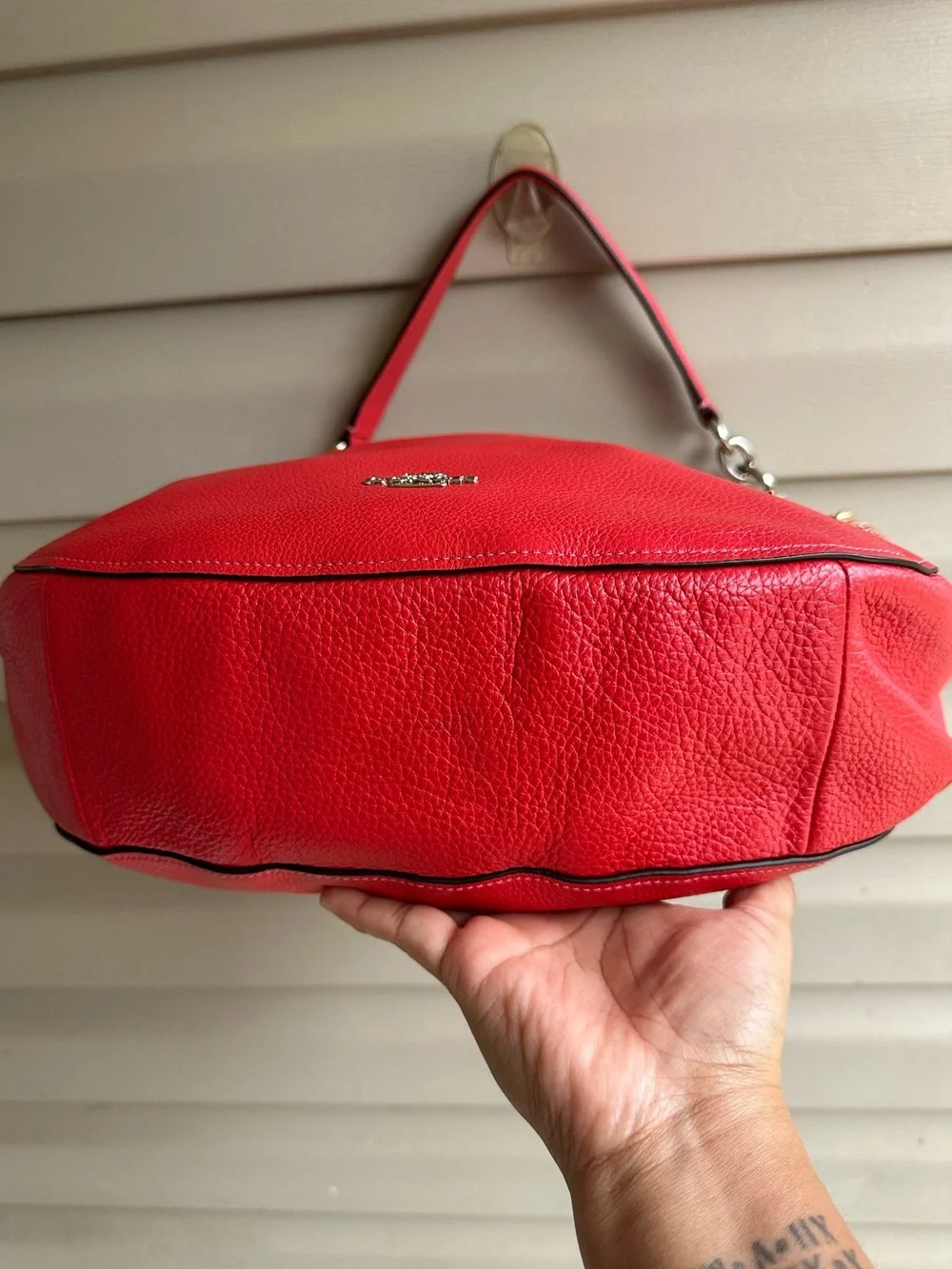 Coach Elle Hobo Bag in Pebble leather